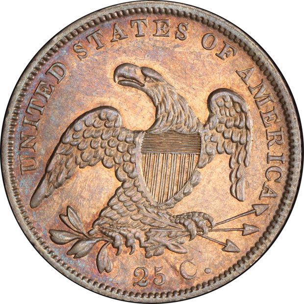1838 Capped Bust PCGS AU-58 CAC