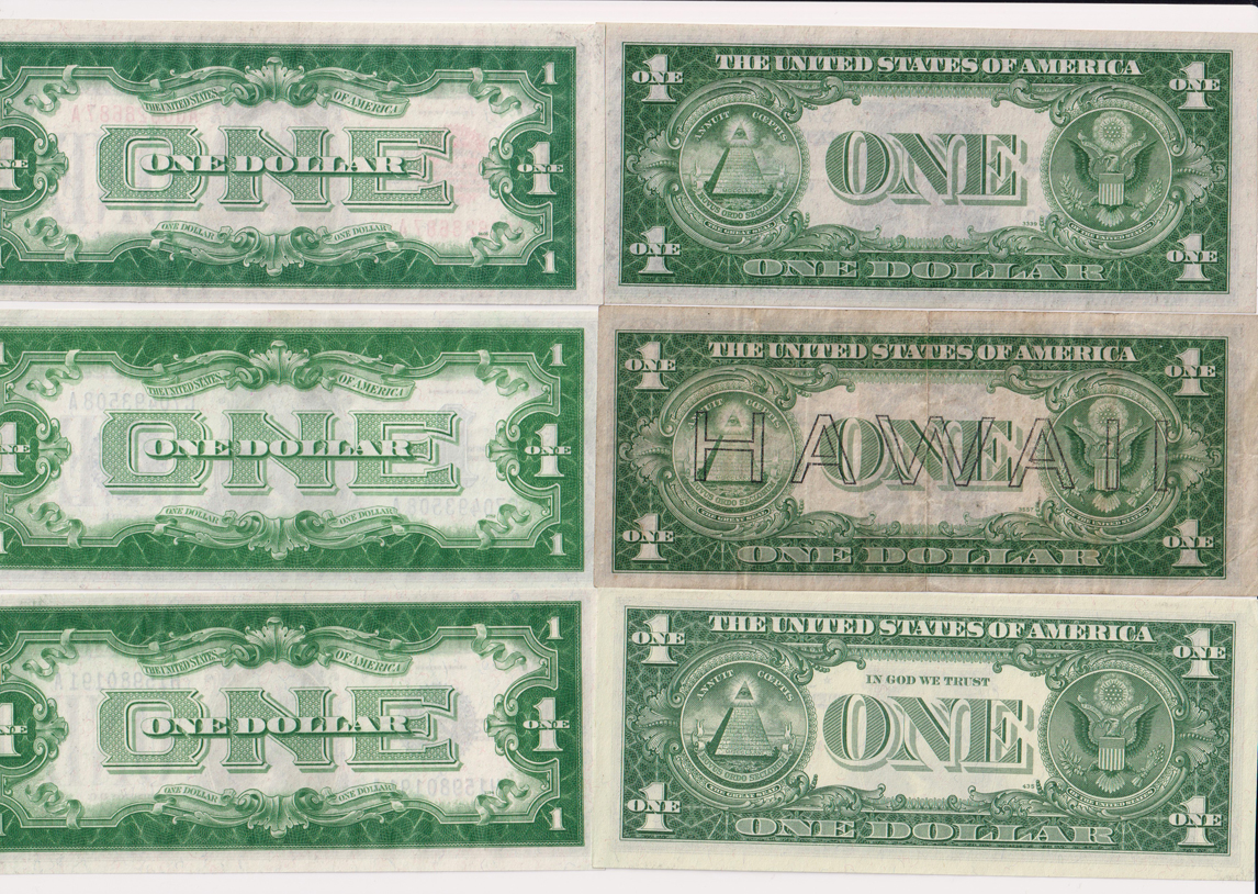 Group of 39 small size $1 notes including multiple star notes
