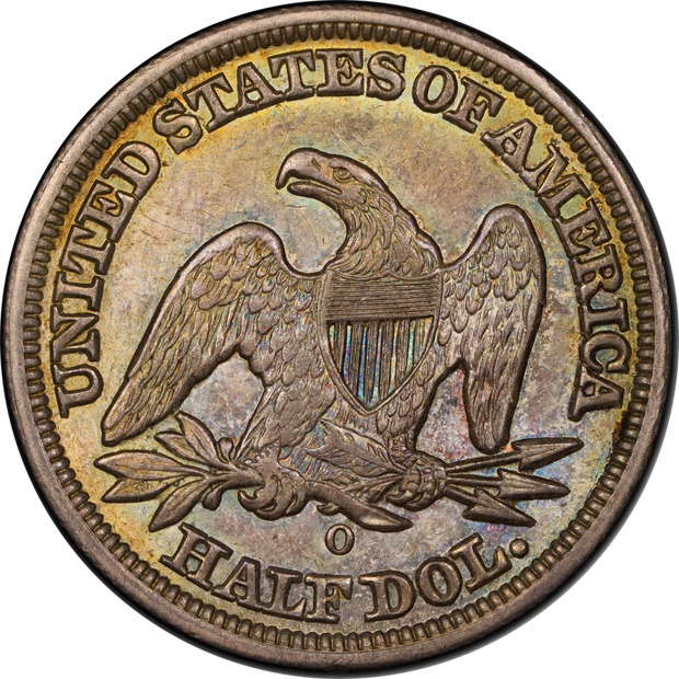 1846-O Medium Date PCGS AU-58 CAC