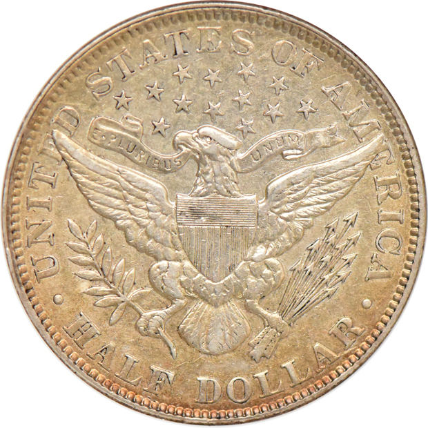 1895 AU-50, 1903 AU-50, and a 1904 AU-55, all ANACS