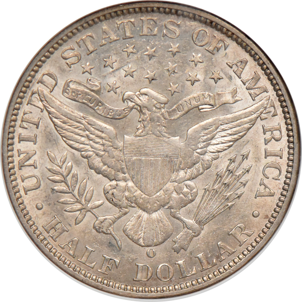 1901-O NGC AU-50