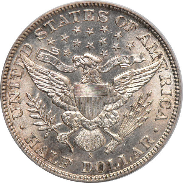 1898-S PCGS AU-58 CAC