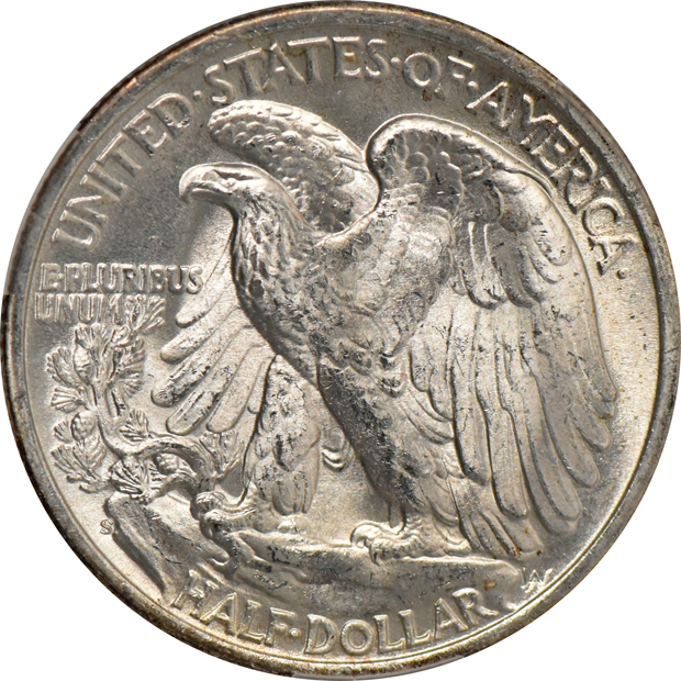 1943-D MS-65, 1943-S MS-66, and a 1945-S MS-65+, all CACG