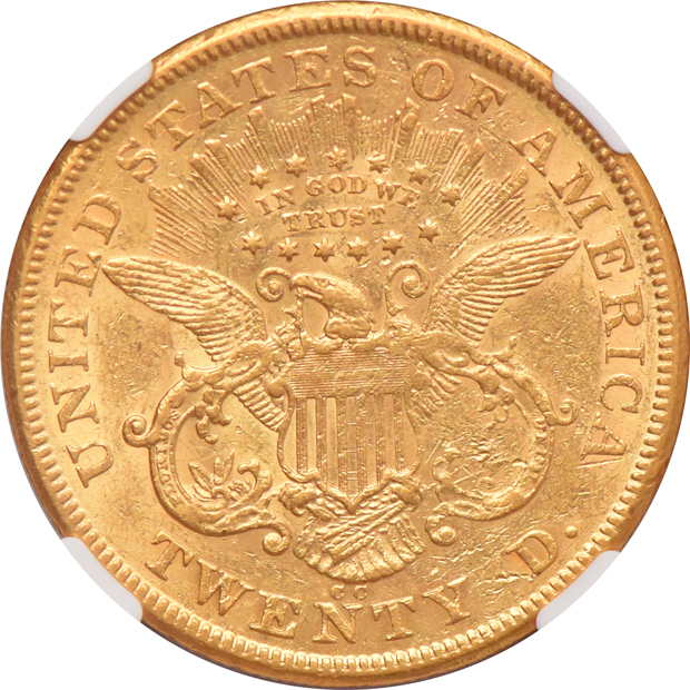 1874-CC NGC AU-50