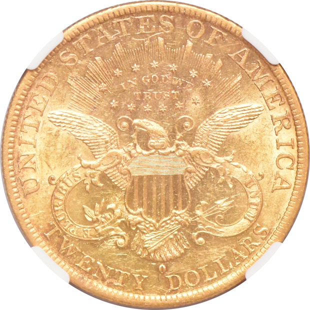 1879-O NGC AU-50
