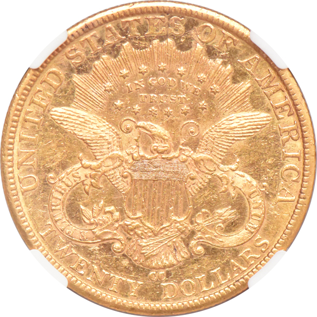 1882-CC NGC AU-58 Star