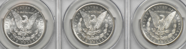 Eighteen 1880-S, all CACG MS-63