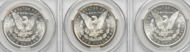 Eighteen 1880-S, all CACG MS-63
