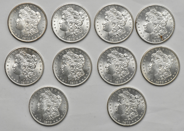 Twenty BU 1879-S