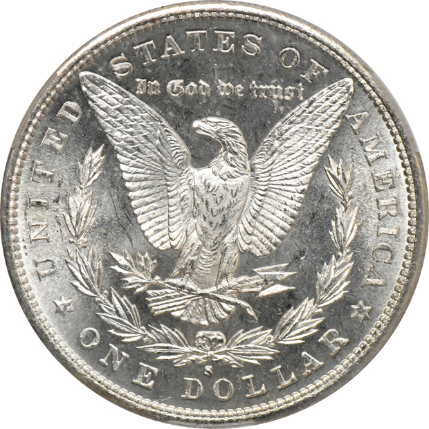 Seven 1881-S, all CACG MS-65