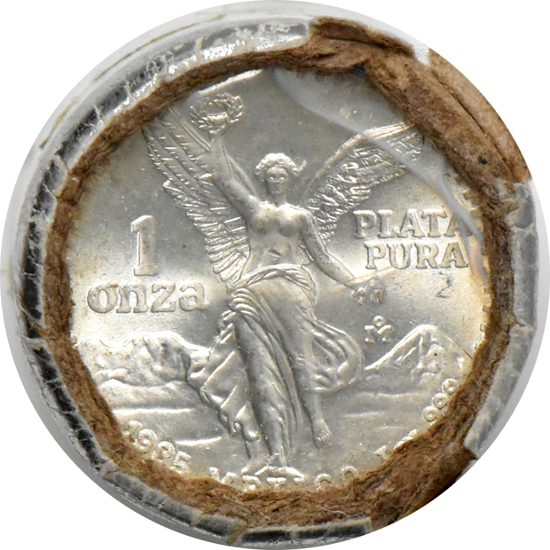 Mexico - Original roll of twenty 1985 onzas