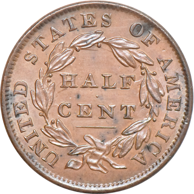 1795 Lettered Edge, 1806, and 1835, as described