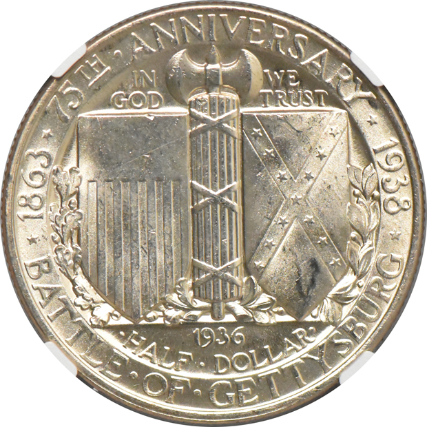 1925 Vancouver and 1936 Gettysburg, both NGC MS-64