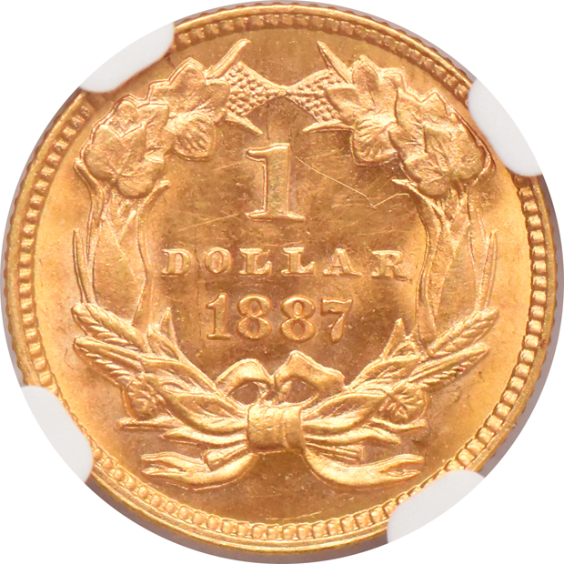 1887 NGC MS-62