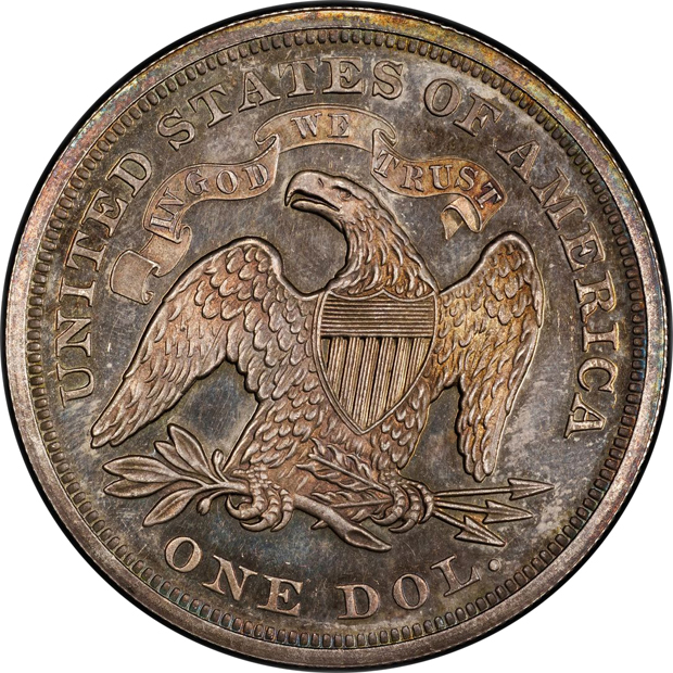1868 PCGS PR-63