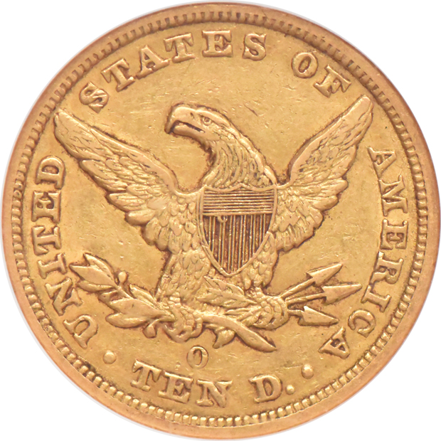 1851-O NGC AU-50