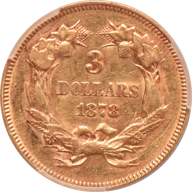 1878 PCGS AU-53