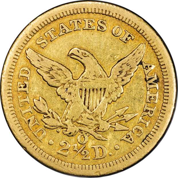 1843-O Small Date PCGS VF-30