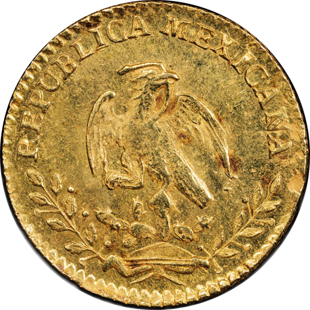Mexico - 1831-Mo JM escudo - PCGS MS-63