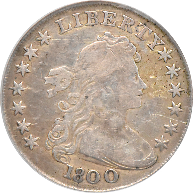 1798 and 1800, both PCGS Genuine
