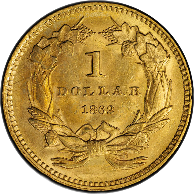1862 PCGS MS-64