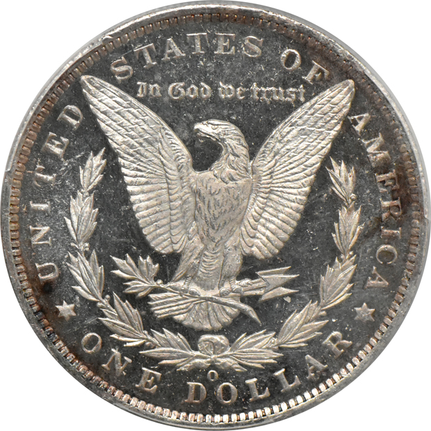 1885-O PCGS MS-64+DMPL