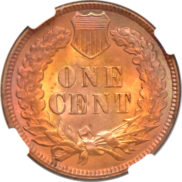 1891 NGC MS-64 RB CAC