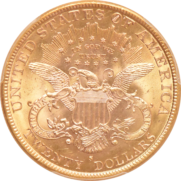 1889-S Saddle Ridge Hoard PCGS MS-63