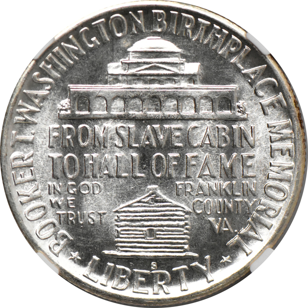 1951-S Washington, Booker T. NGC MS-67+ CAC