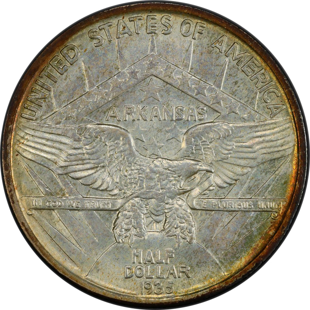 1935 Arkansas PCGS MS-67