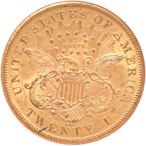 1876-CC NGC AU-58