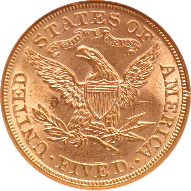 1893 NGC MS-63 CAC