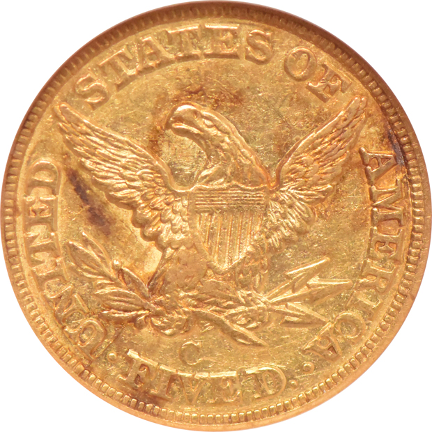 1849-C NGC AU-55