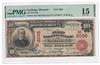1902 $10 Red Seal - Carthage, MO Charter #3005 - PMG F-15