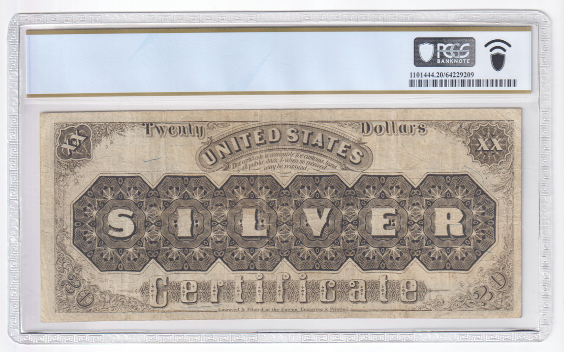1880 $20 Fr# 311 - PCGS VF-20