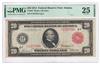 1914 $20 Atlanta Red Seal Fr# 957 - PMG VF-25/ink bleed