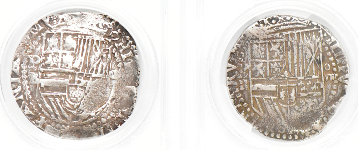 Bolivia - Four certified 8 reales