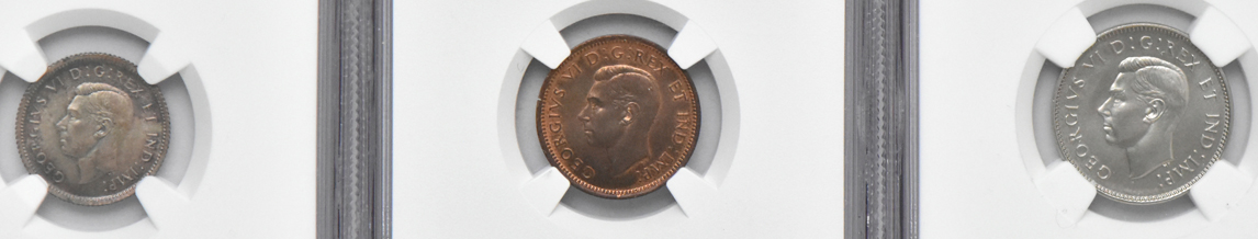 Canada - 1937 date set, all NGC