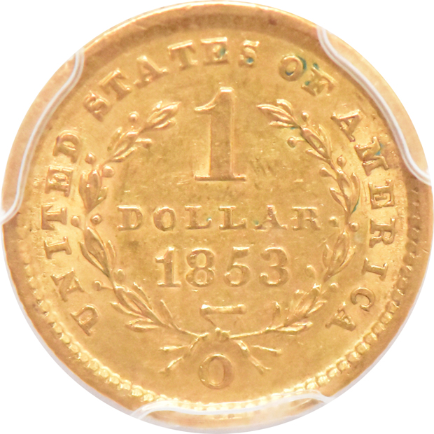 1853 and 1853-O, both PCGS AU-58