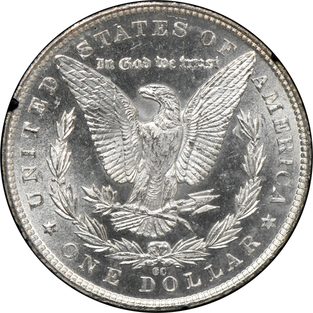 1882-CC GSA and 1883-CC GSA, both CACG MS-64