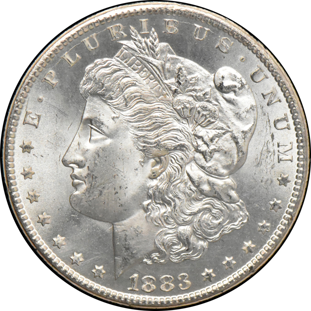 1882-CC GSA and 1883-CC GSA, both CACG MS-64