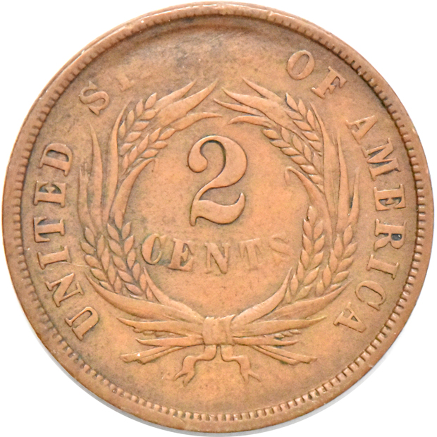 1864 Large Motto as described, 1864 Large Motto UNC/reverse planchet defect, and an 1864 double date UNC