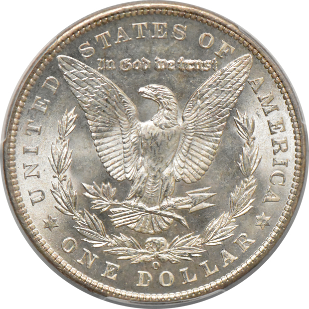 1903-O MS-65, and a 1903-O MS-65+, both PCGS