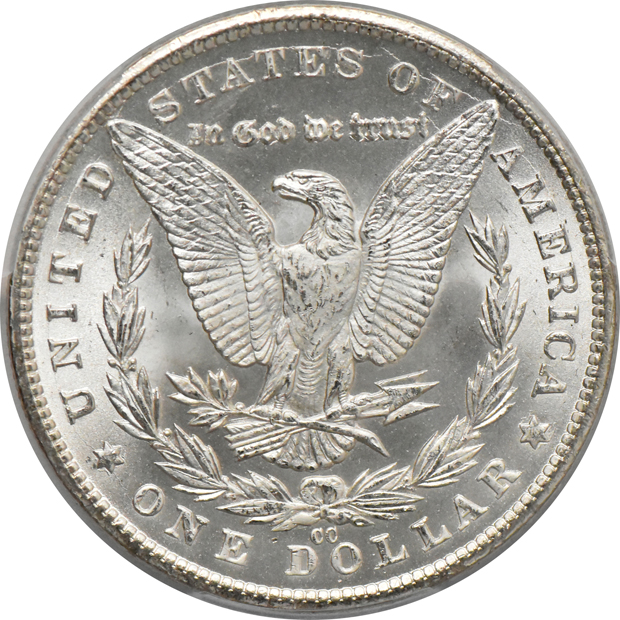 1881-CC and 1885-CC, both PCGS MS-64