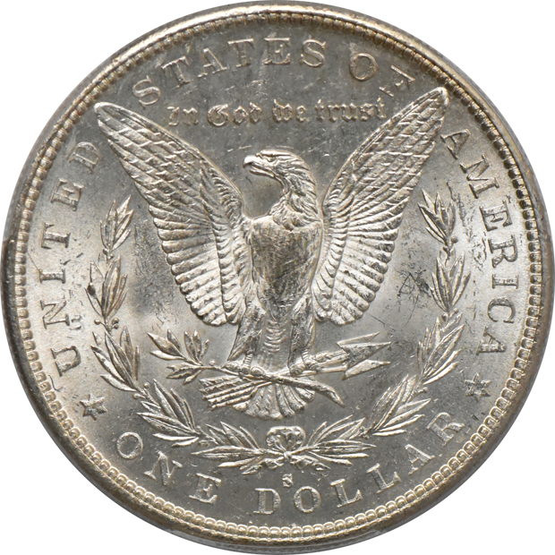 1885-S and 1900-S, both PCGS MS-63