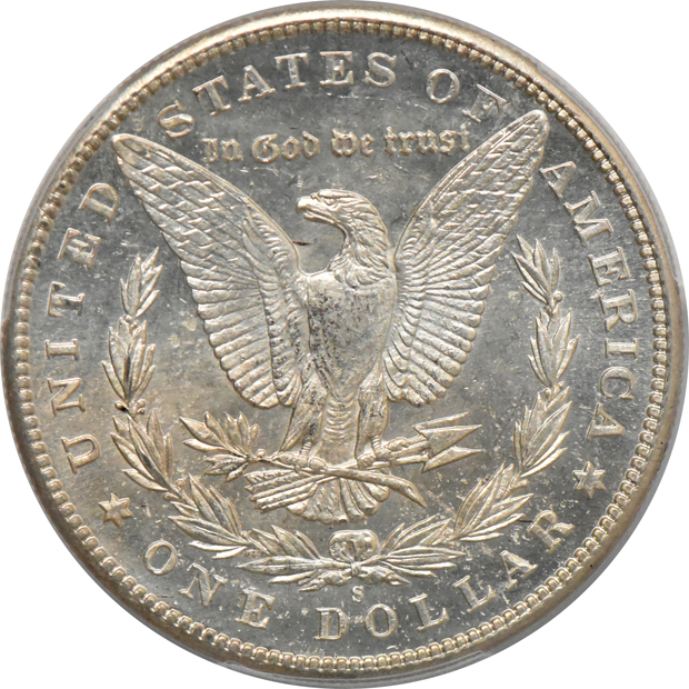 1885-S and 1900-S, both PCGS MS-63