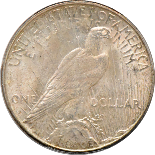 1925-S MS-62, 1927-S AU-58, and a 1934-S AU-55, all PCGS