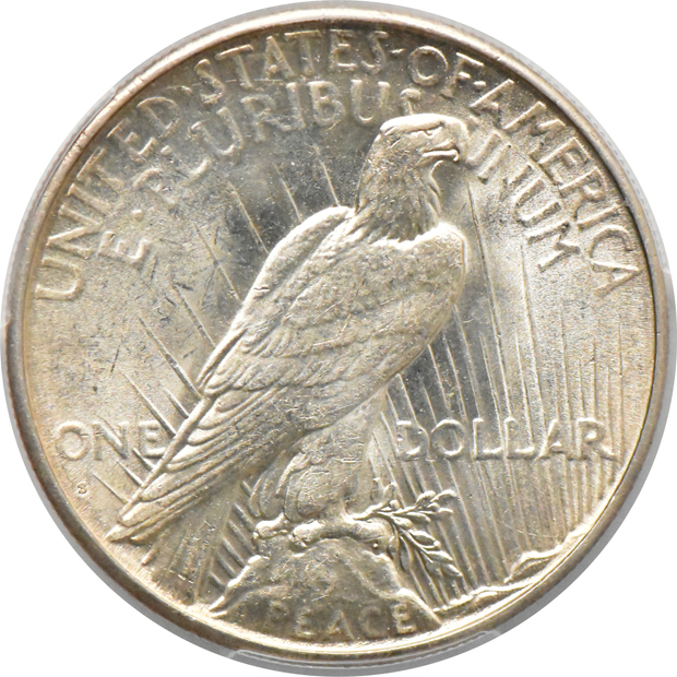1925-S MS-62, 1927-S AU-58, and a 1934-S AU-55, all PCGS
