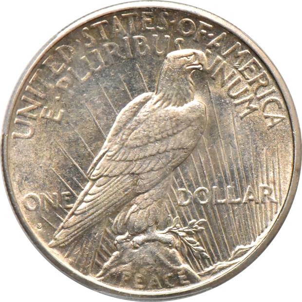 1925-S MS-62, 1927-S AU-58, and a 1934-S AU-55, all PCGS