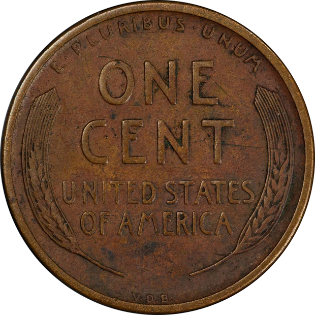1909-S VDB Lincoln PCGS VF-30